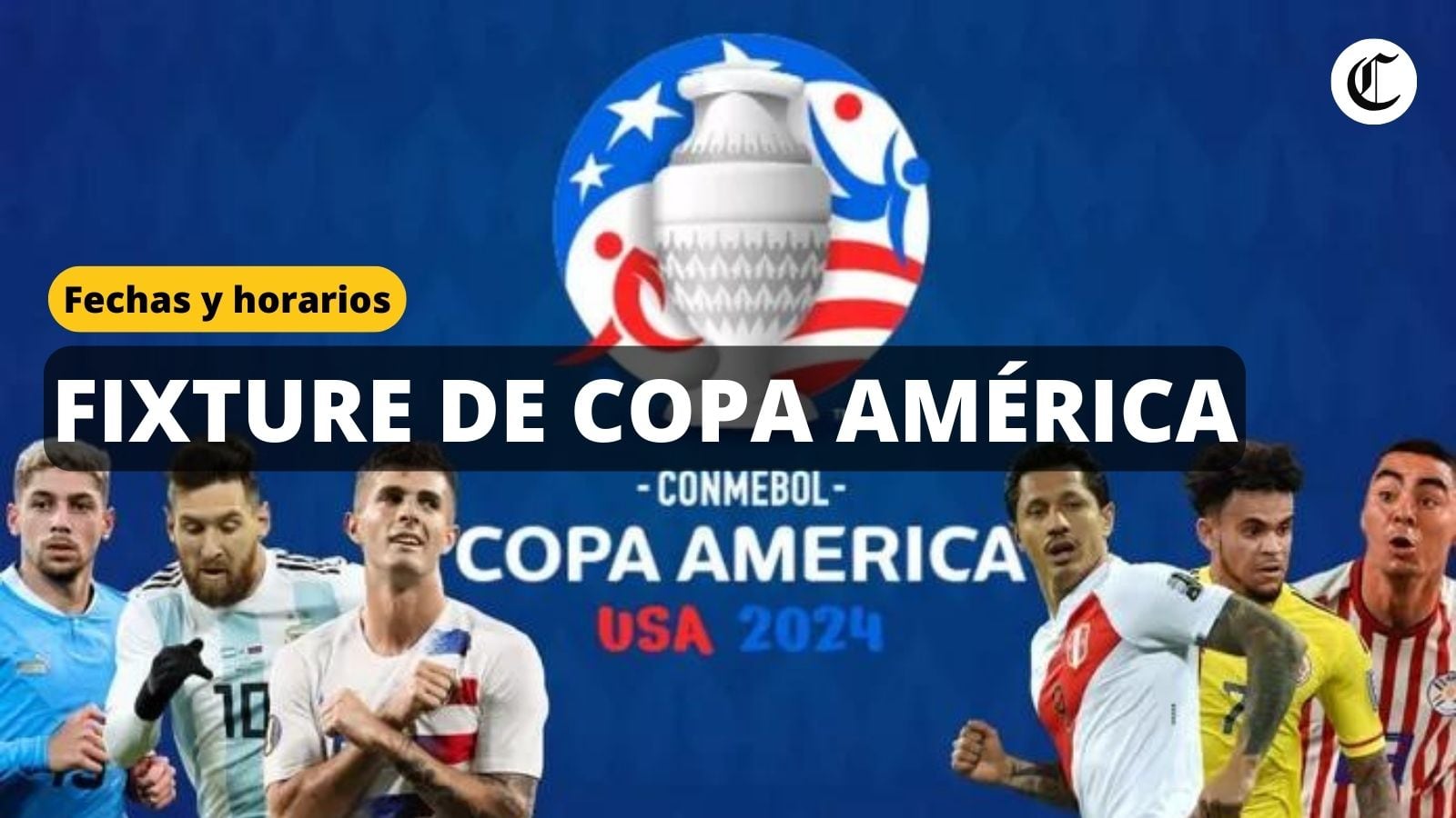 Fixture completo de Copa América 2024: Cuándo inicia, en qué fechas juegan, grupos y horarios