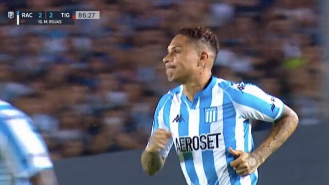 Paolo Guerrero: ¿cómo le fue en su debut con Racing en la Liga argentina?