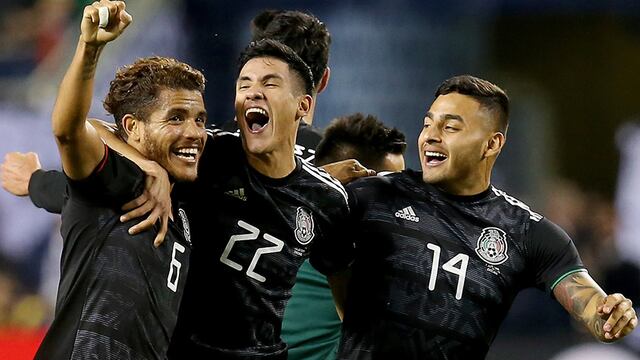 México goleó 3 a 0 a Estados Unidos