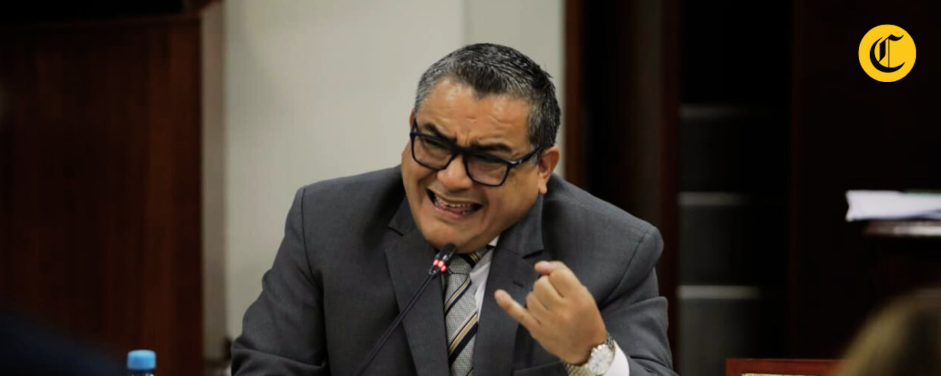 La victimización de Santiváñez tras audio sobre “El Diablo”: no irá a peritaje, sus ataques a la prensa y más de su presentación en el Congreso