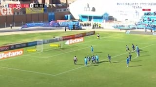 Víctor Cedrón anota de penal y pone el 1-0 de ADT sobre Sporting Cristal en Tarma | VIDEO