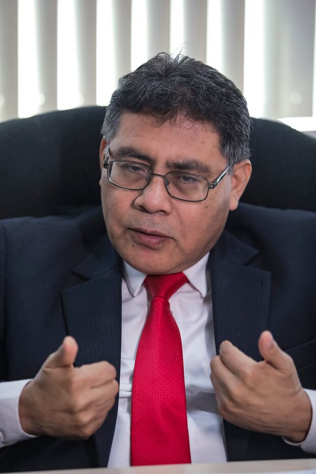 Germán Juárez Atoche, fiscal del Equipo Especial Lava Jato, en entrevista con El Comercio. Foto: GEC / Joel Alonzo