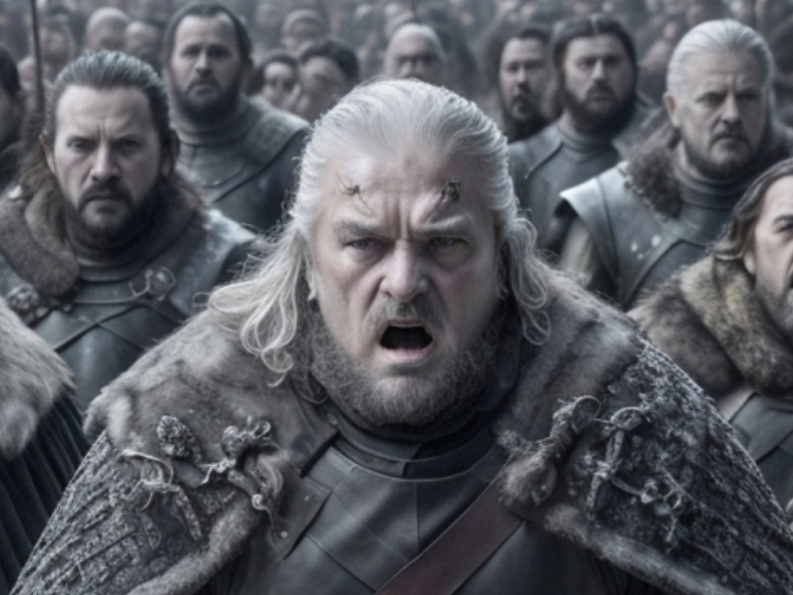 ¡Los soldados del Norte han llegado! No te pierdas la épica aparición de los Lobos de Invierno en la final de “House of the Dragon” temporada 2 (Foto: Leonardo AI)