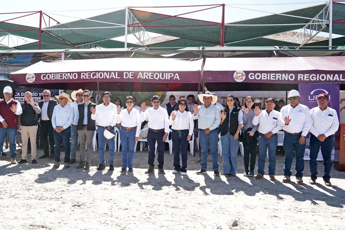 Proinversión inicia la construcción de la represa Casa Blanca en Arequipa por S/151 millones mediante Obras por Impuestos