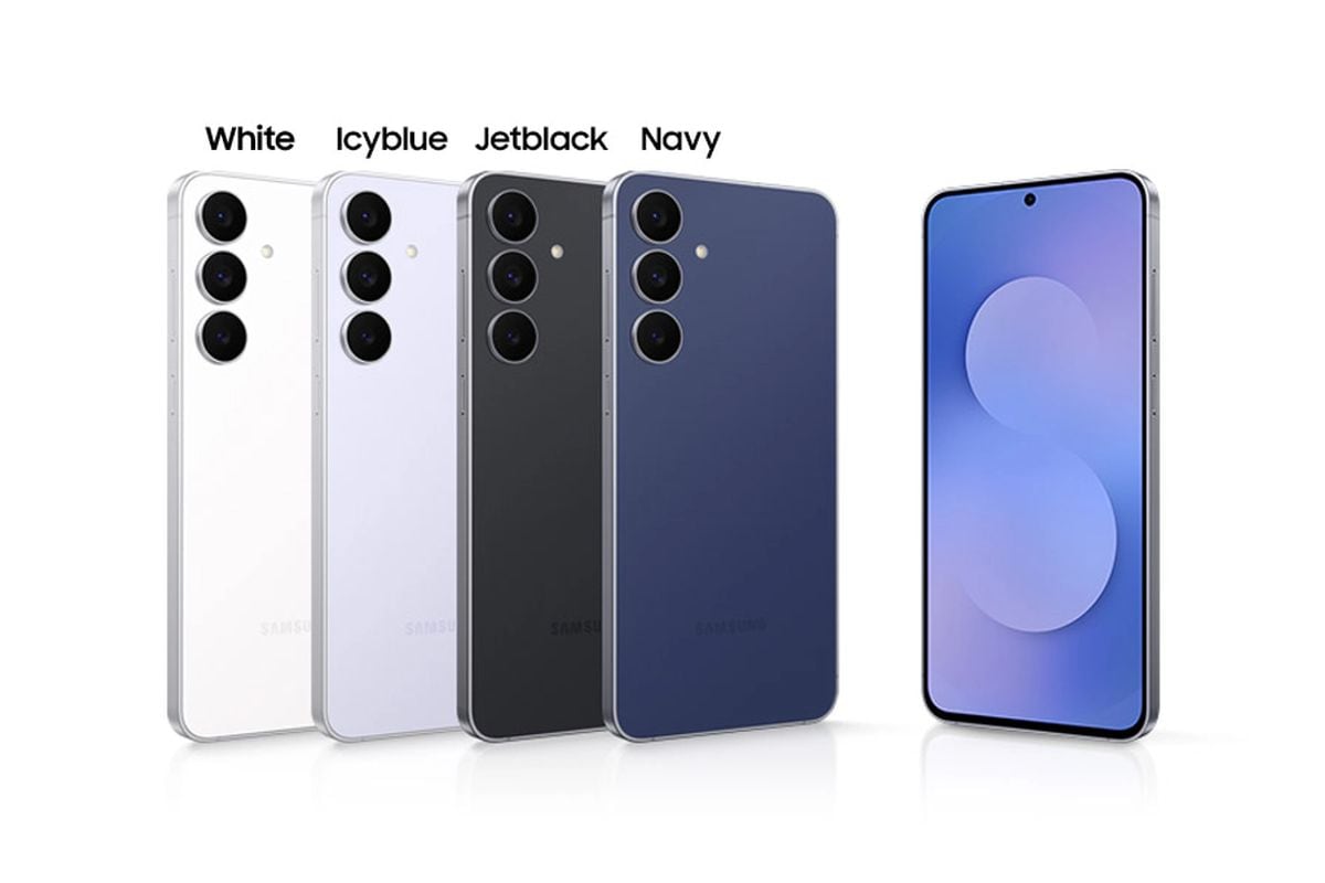 El Galaxy S25 FE vendrá en diferentes colores.
