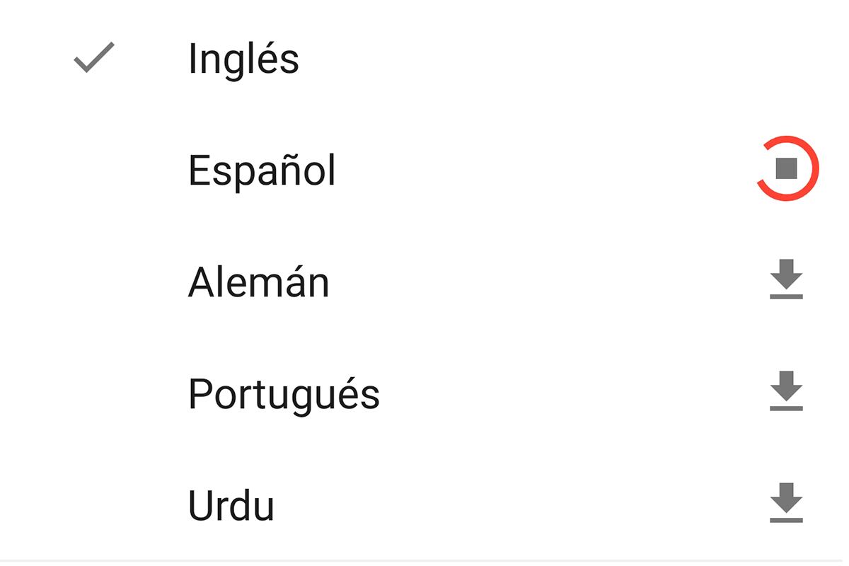 De esta forma podrás descargar los idiomas que desees. (Foto: Captura)