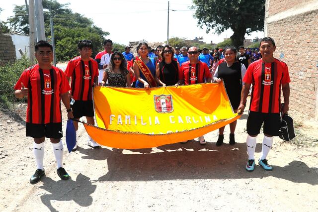 Equipo que defiende el título, la Familia Carlina. (Foto: Alonso Chero)