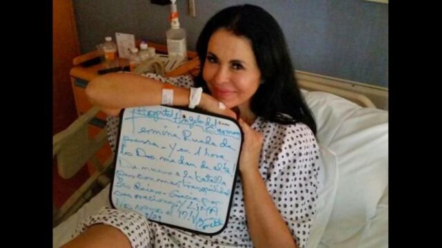 María Conchita Alonso mandó mensaje a seguidores peruanos