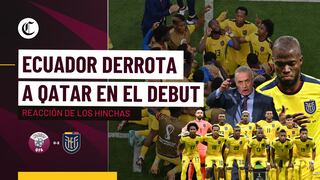 Ecuador 2 - 0 Qatar: la reacción de los hinchas ecuatorianos tras ganar en su debut de la Copa del Mundo 2022