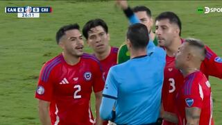 Se complica el partido: Gabriel Suazo es expulsado en el Chile vs. Canadá por Copa América 2024 | VIDEO