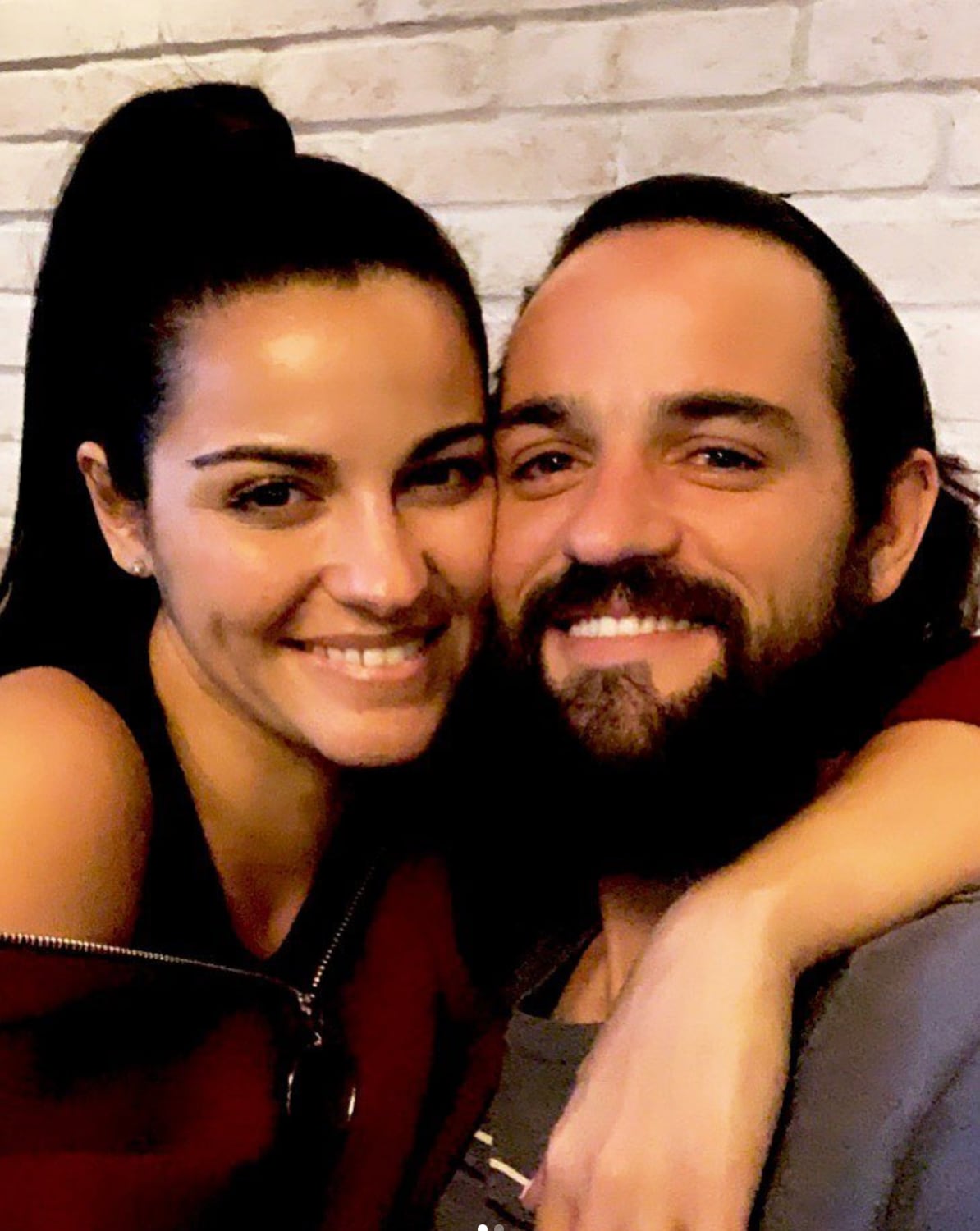 Maite Perroni junto a su hermano Adolfo (Foto: Maite Perroni / Instagram)
