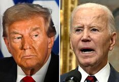 Biden califica de “antiestadounidenses” las mentiras de Trump sobre los huracanes