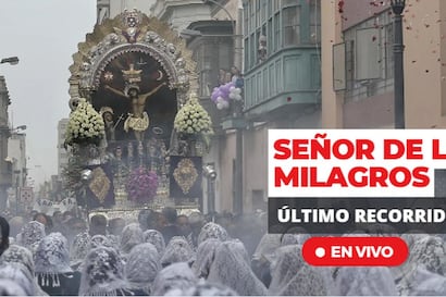 Señor de los Milagros realizó el último recorrido procesional