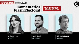 Elecciones 2021: El Comercio analizó los resultados del flash electoral 
