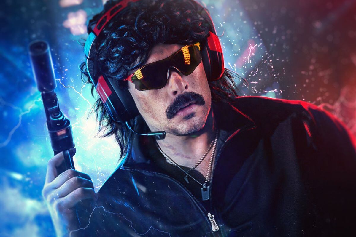 Dr Disrespect se muda a Rumble, una plataforma conservadora de streaming.