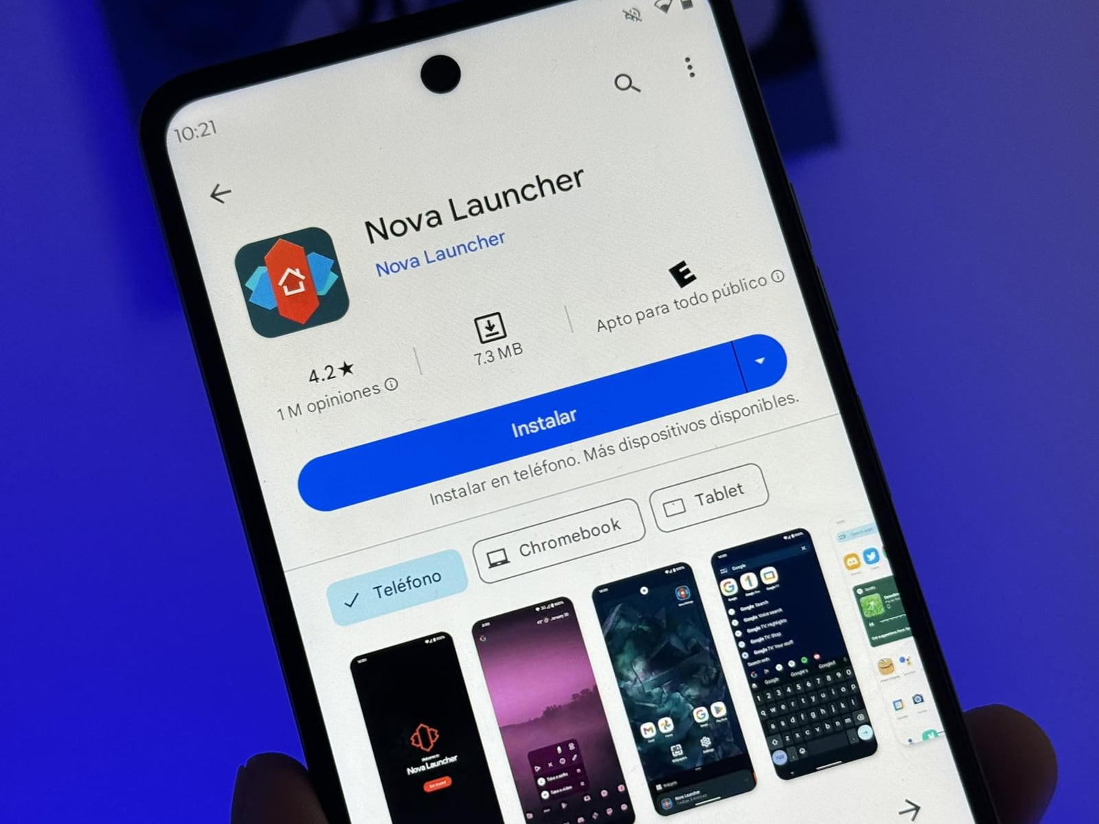 WHATSAPP | Debes contar con Nova Launcher. (Foto: MAG - Rommel Yupanqui)