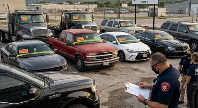 Confirmado, Policía de San Antonio subastará vehículos incautados: cuándo, dónde y cómo acceder a uno a bajo costo en Texas