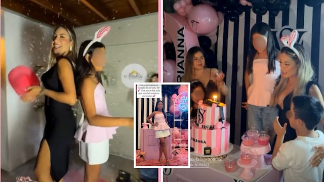 Pamela López sorprende a su hija con lujosa fiesta inspirada en Victoria’s Secret
