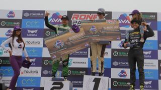 Diego Heilbrunn, Mario Hart y Hugo García en podio de primera fecha del novedoso Campeonato Nacional Ronex Park 