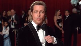 Brad Pitt se robó el suspiro de sus fans con este espectacular slow-motion en los Oscar | VIDEO