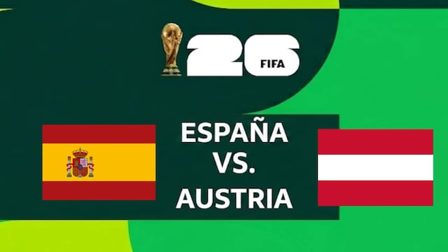 Canales de TV que transmitieron el partido España vs. Austria por los 16avos de final del Mundial