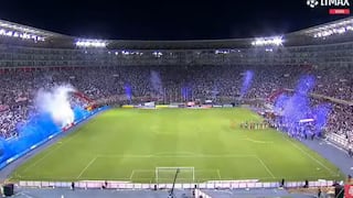 El gran recibimiento de la hinchada de Alianza Lima en el clásico ante Universitario | VIDEO