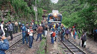 Cusco: suspenden transporte de carga hacia Machu Picchu