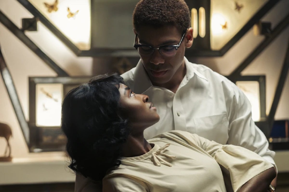 Aaron Pierre como Malcolm X y Jayme Lawson como su esposa Betty Shabazz en la serie "Genius: MLK/X" (Foto: National Geographic)