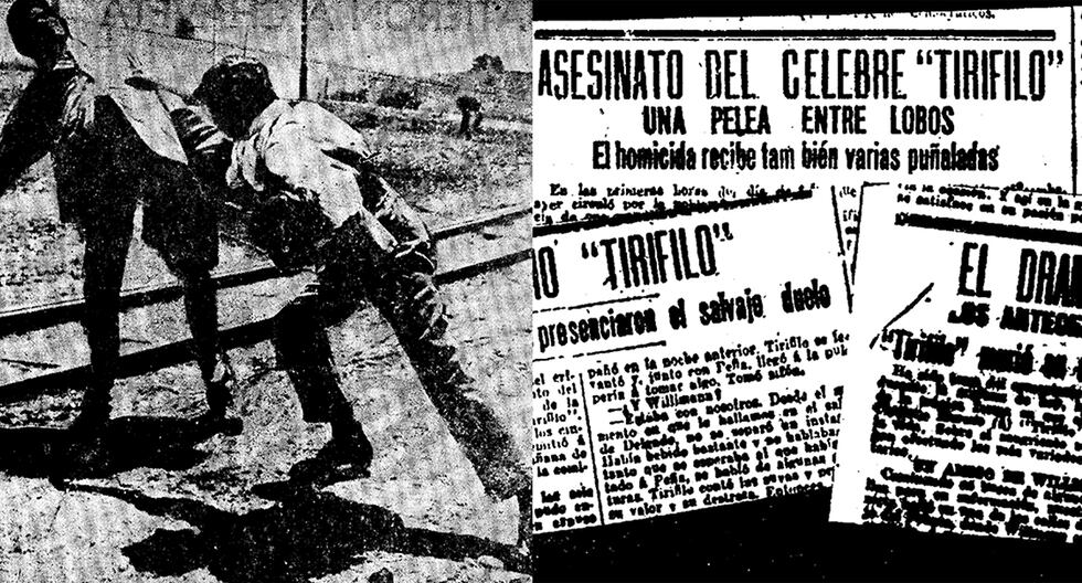 El Rímac, 2 de mayo de 1915. En la madrugada de ese domingo 2, en un pampón desolado, dos hampones, Emilio Willman 'Carita' y Cipriano Moreno 'Tirifilo' se cruzaron decenas de chavetazos por el cuerpo. La épica delincuencial de hace más de 100 años aún hoy es recordada. (Foto: GEC Archivo Histórico)