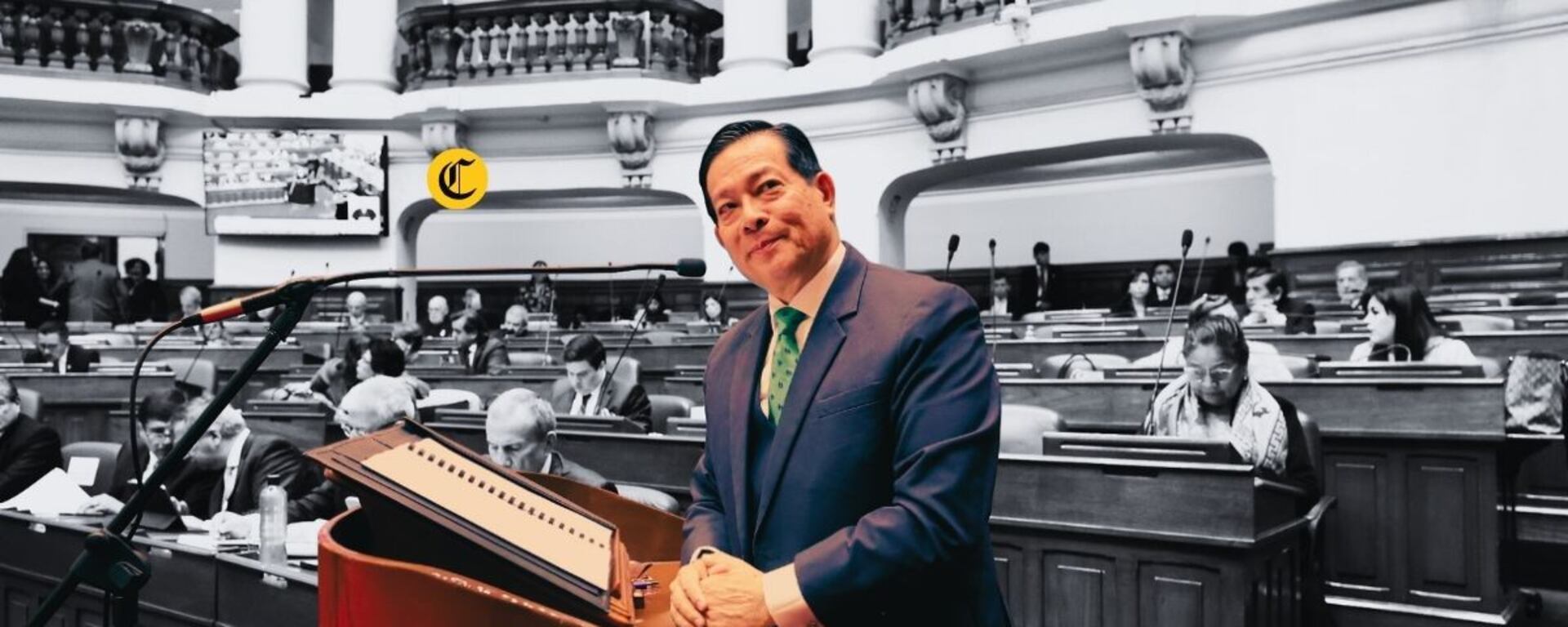 Arana saltó la valla, una crónica de Fernando Vivas sobre el voto de confianza al primer ministro