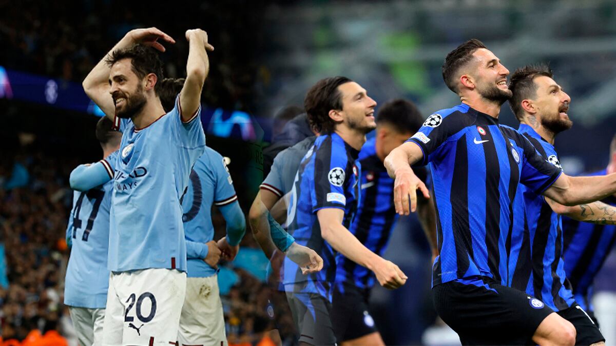 Manchester City vs Inter: ¿cuál fue el camino que recorrieron los finalistas de la Champions League? | Composición: Reuters