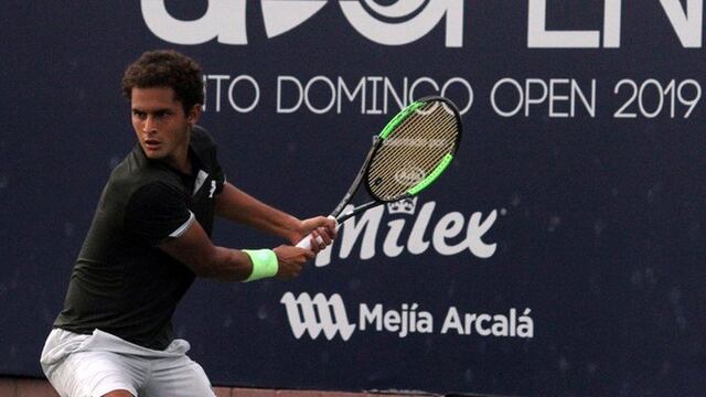 Juan Pablo Varillas venció al argentino Federico Delbonis en el ATP 125 de Santo Domingo