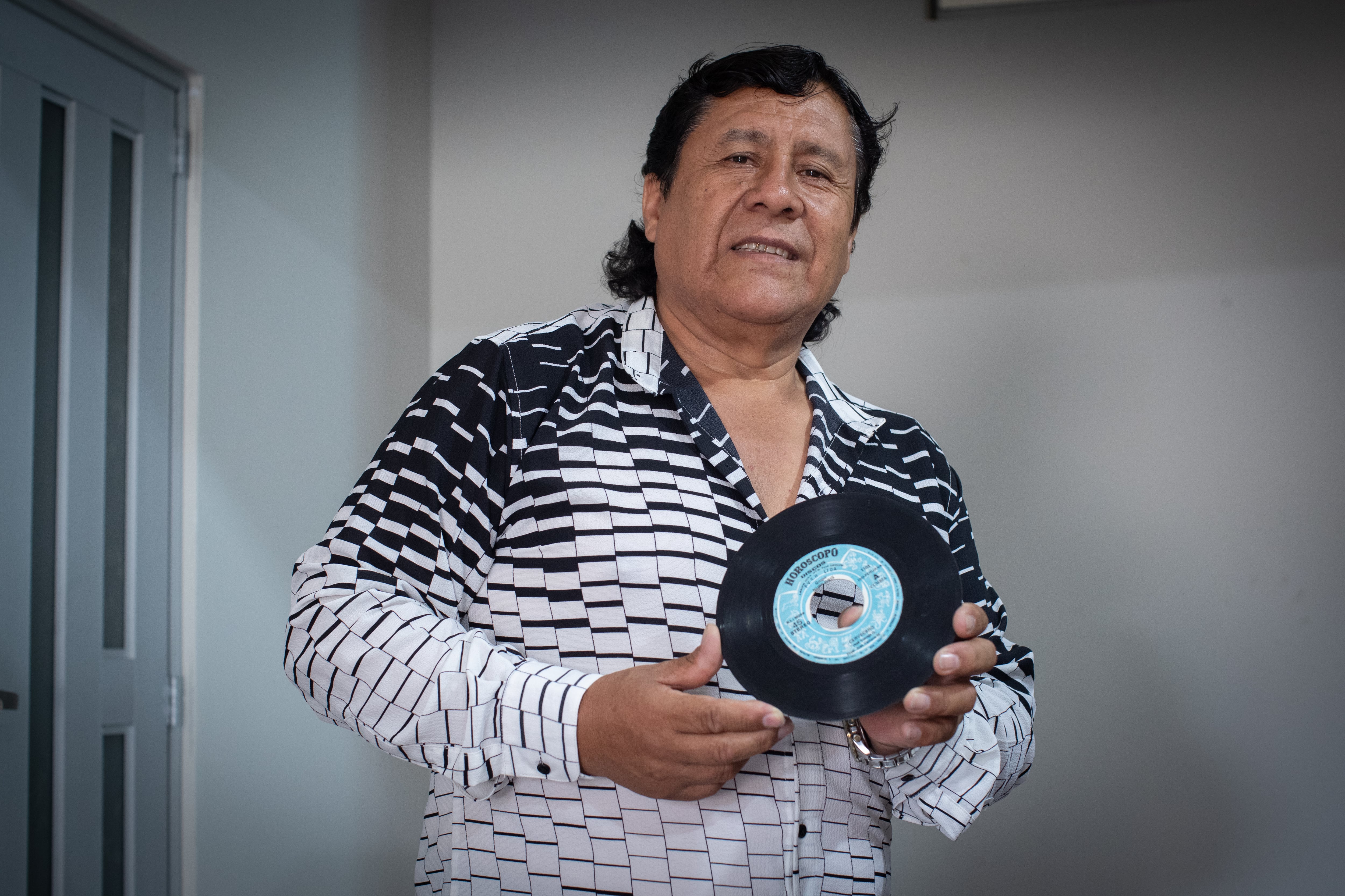 Compositor José María Yzazaga, autor del tema "Cervecero". (Foto: Hugo Pérez)