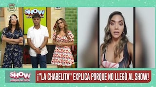 Isabel Acevedo no pudo asistir a “El show después del show” por esta razón | VIDEO