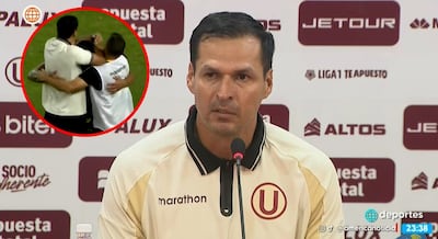 Jorge Araujo y su emotiva reacción tras la goleada de Universitario sobre Garcilaso