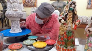 Así trabajan los artesanos del Perú durante la cuarentena  