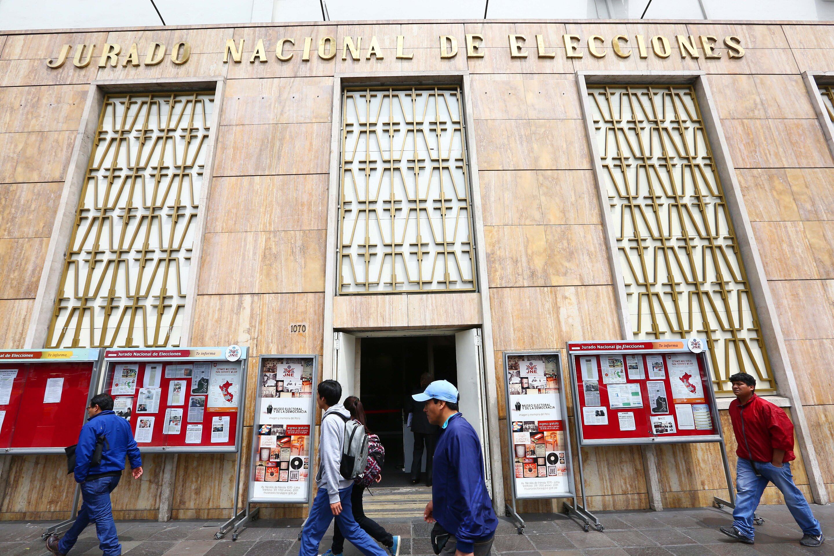 El Jurado Nacional de Elecciones se pronunció sobre proyecto que se debatirá en la Comisión de Constitución para cambiar las elecciones primarias. (Foto: JNE)