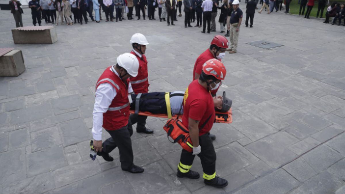 Primer Simulacro Nacional Multipeligro 2024 se llevó a cabo este viernes 31 de mayo | Foto: El Comercio / Archivo