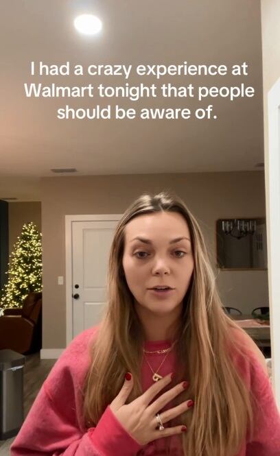 Hamby estaba comprando cuando una desconocida la alertó sobre tres hombres que la seguían sin disimulo. (Foto: @baleighmarieh)