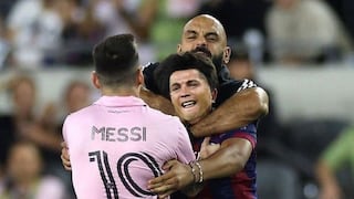 Yassine Cheuko en acción: la rápida intervención del guardaespaldas de Messi en pleno partido de Inter Miami | VIDEO