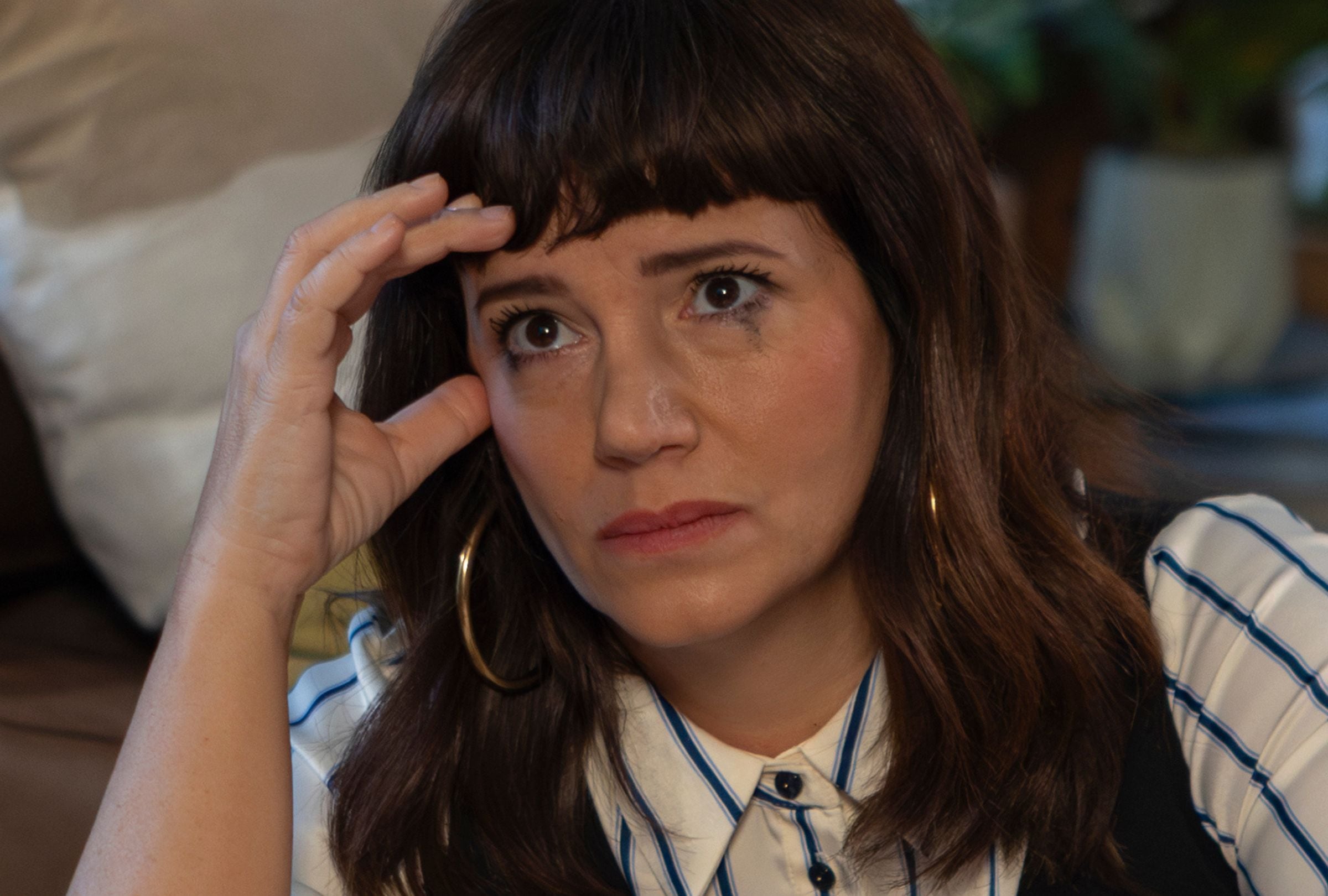 Griselda Siciliani como Victoria “Vicky” Mori en una escena de la temporada 3 de la serie argentina "Envidiosa" (Foto: Netflix)