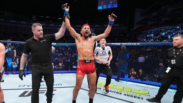 Daniel ‘Soncora’ Marcos sigue invicto: venció a David Grant en UFC Londres