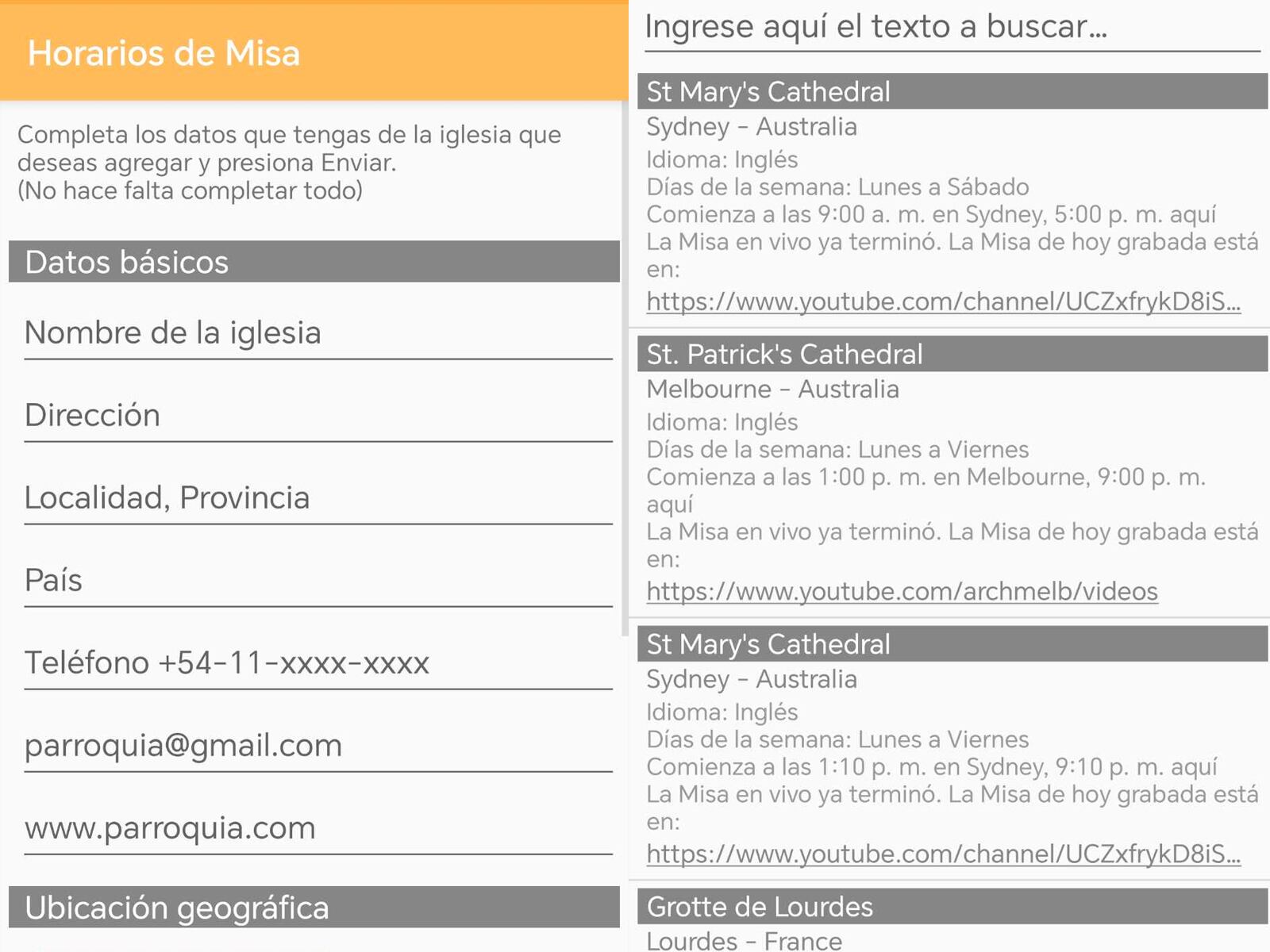 WHATSAPP | También puedes registrar tú mismo una misa o cambiar el horario en caso esté equivocado. (Foto: MAG - Rommel Yupanqui)