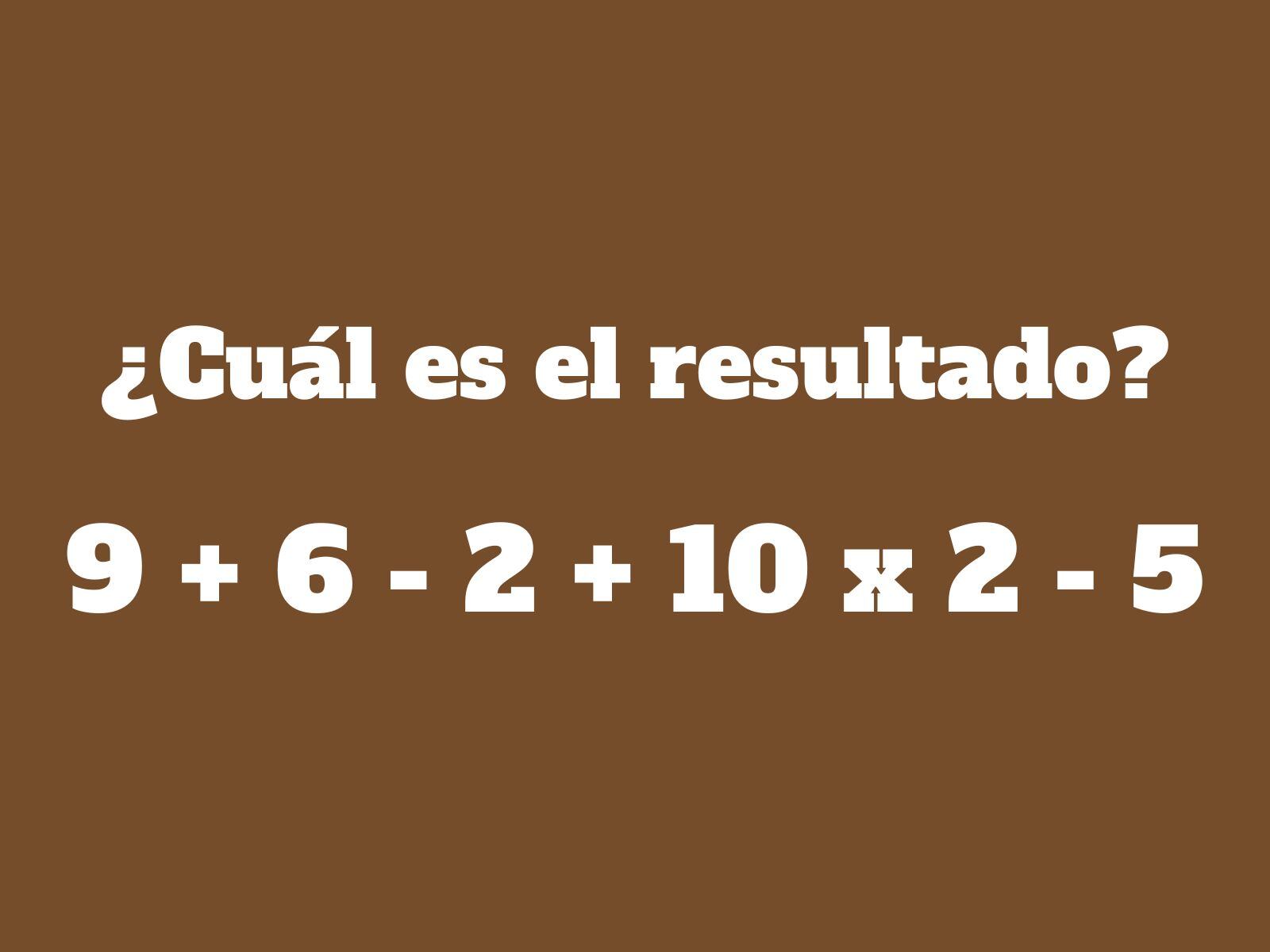 Reto matemático: ¿Podrás resolverlo antes de que la cuenta regresiva se termine? (Creación: Mag)