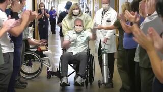 EE.UU. : Hombre internado por coronavirus durante 223 días sale de hospital tras ser “resucitado” cuatro veces
