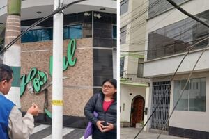 Cables caídos ponen en peligro a vecinos y transeúntes de Los Olivos