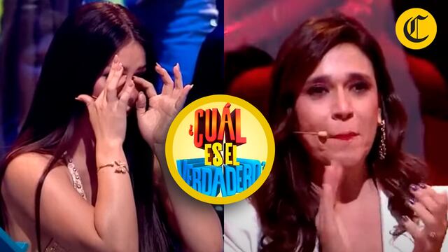 “¿Cuál es el Verdadero?”: Sheyla Rojas y Verónica Linares se quebraron por emotivo momento del programa