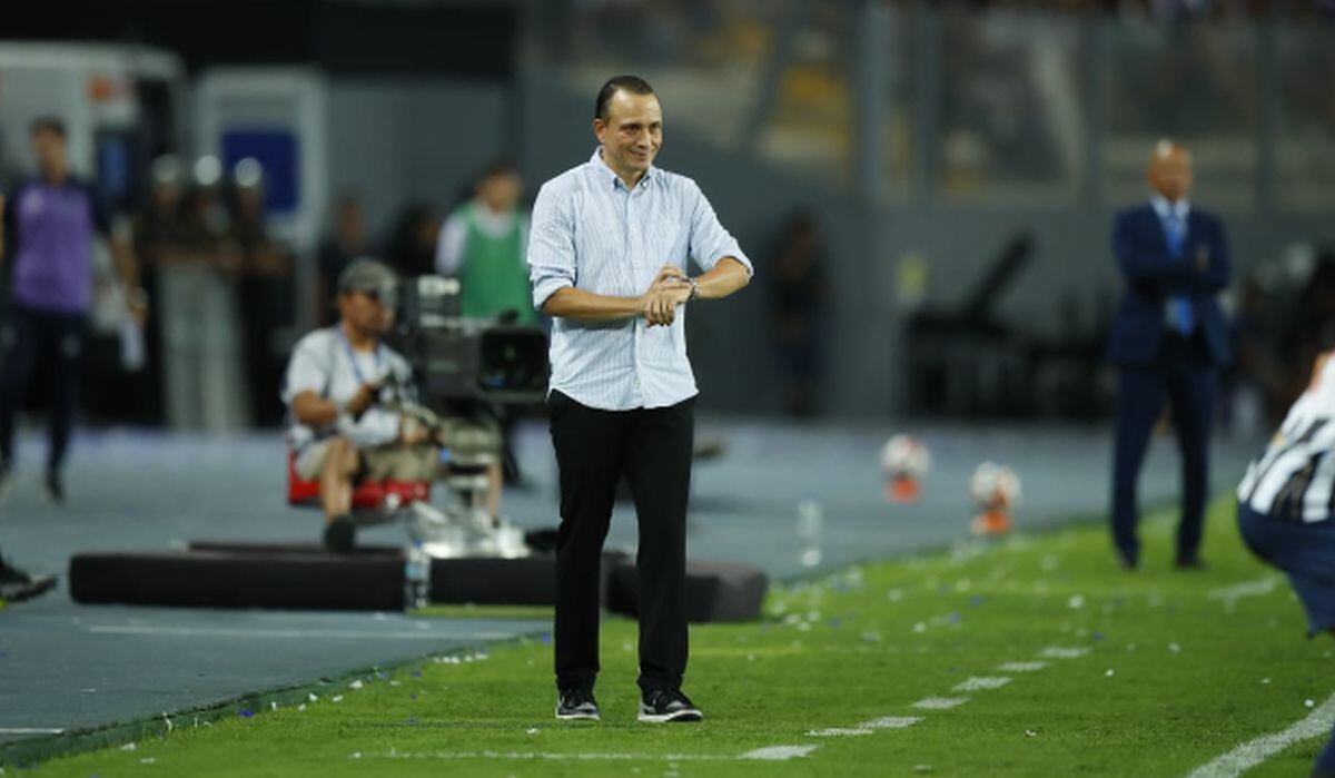 Alejandro Restrepo, entrenador de Alianza Lima | Foto: Jesús Saucedo / @photo.gec