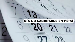 Día NO laborable en Perú, jueves 7 de diciembre: Esto dice la normativa en El Peruano