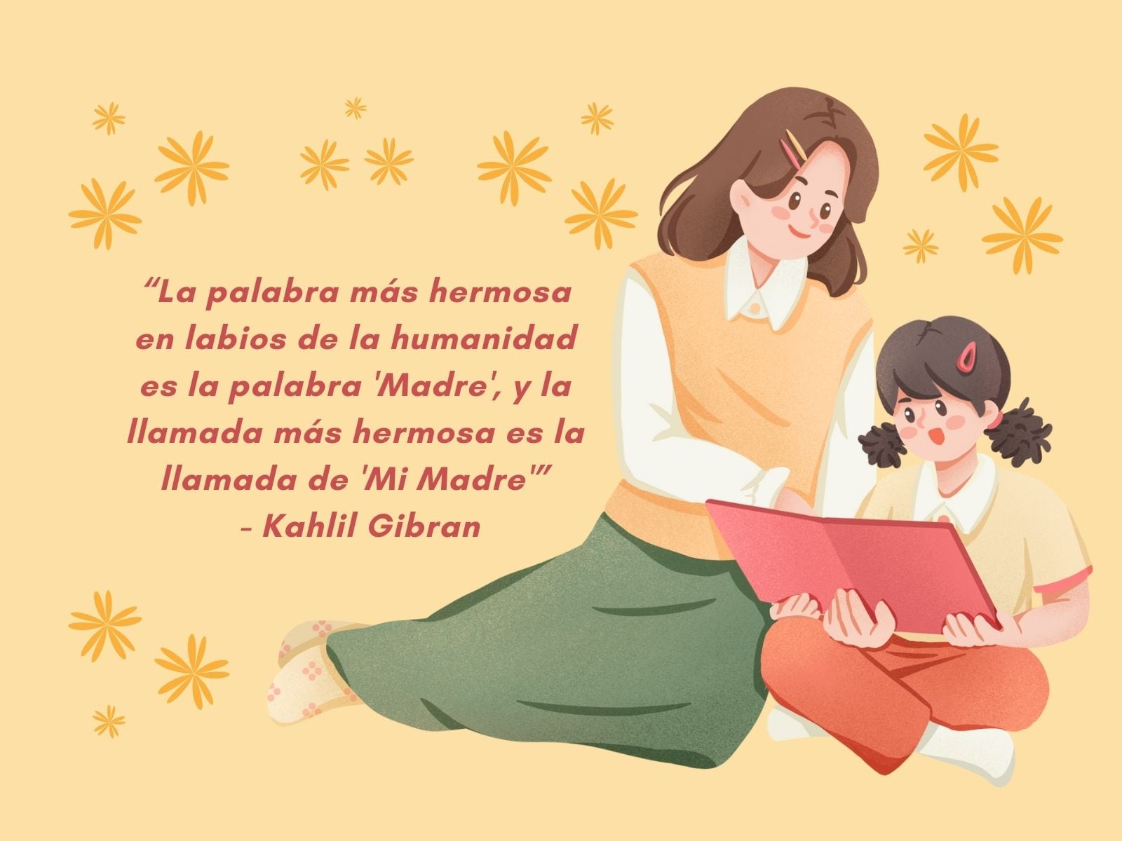 Estas son tarjetas por el Día de la Madre. Foto: Canva